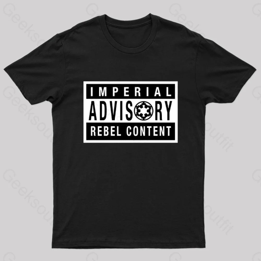 Imperial Advisory Nerd T-Shirt Black / S