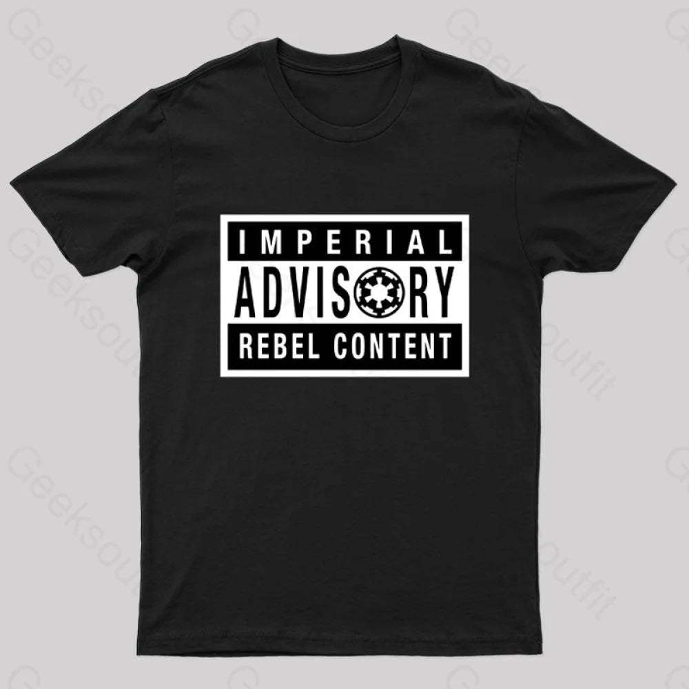 Imperial Advisory Nerd T-Shirt Black / S