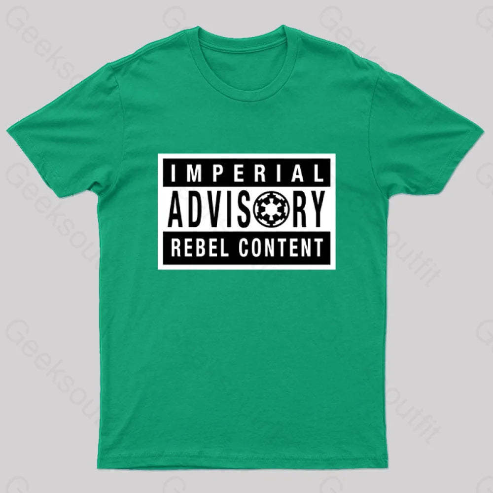 Imperial Advisory Nerd T-Shirt Green / S
