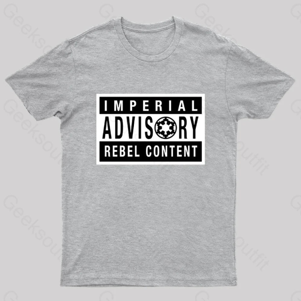 Imperial Advisory Nerd T-Shirt Grey / S