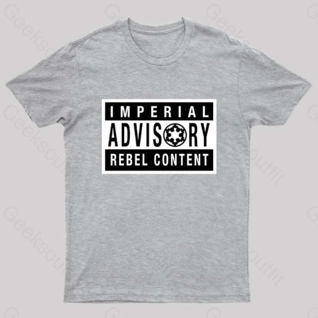 Imperial Advisory Nerd T-Shirt Grey / S