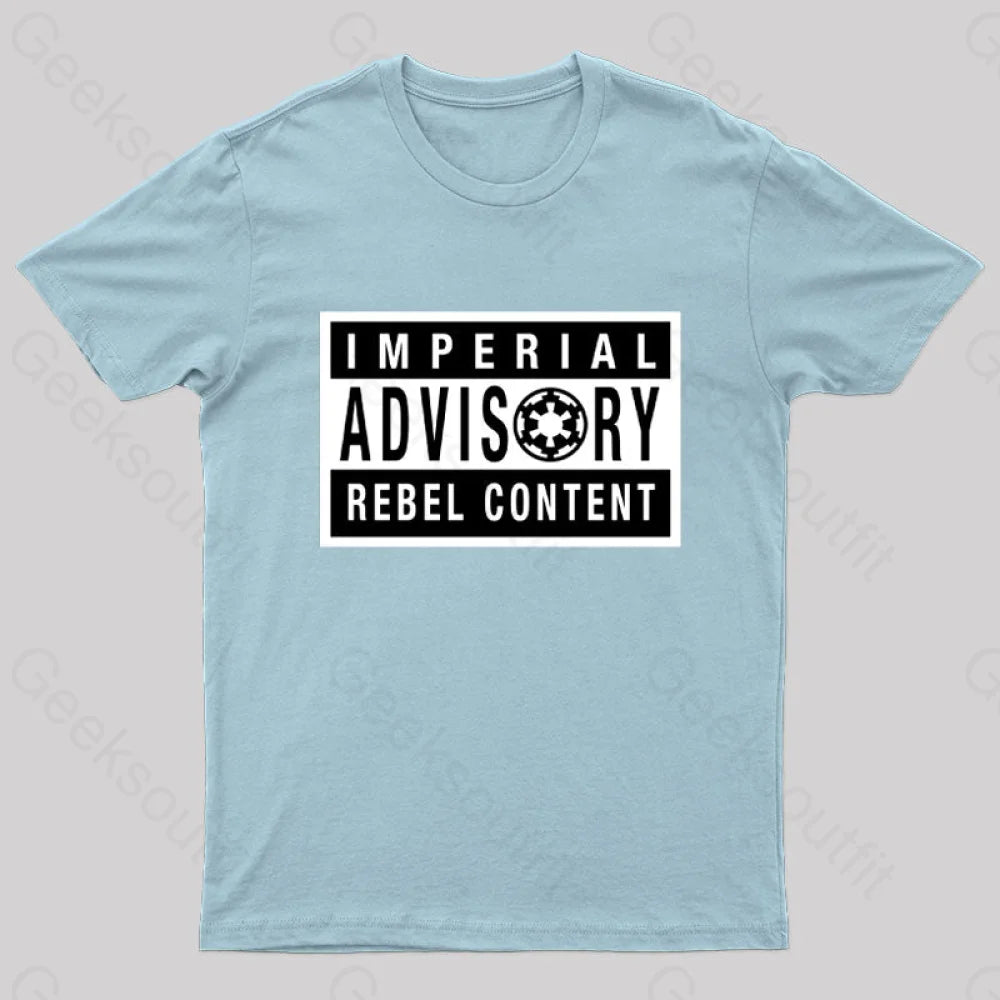Imperial Advisory Nerd T-Shirt Light Blue / S
