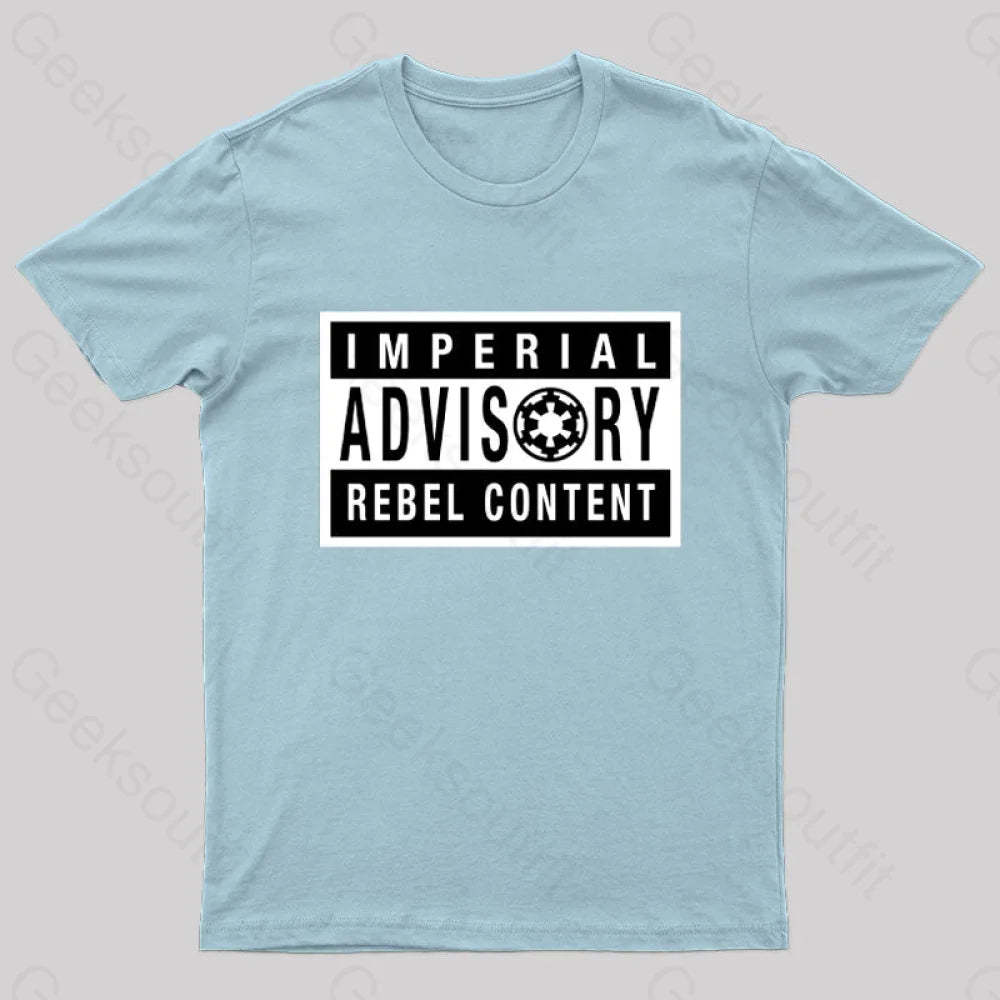 Imperial Advisory Nerd T-Shirt Light Blue / S