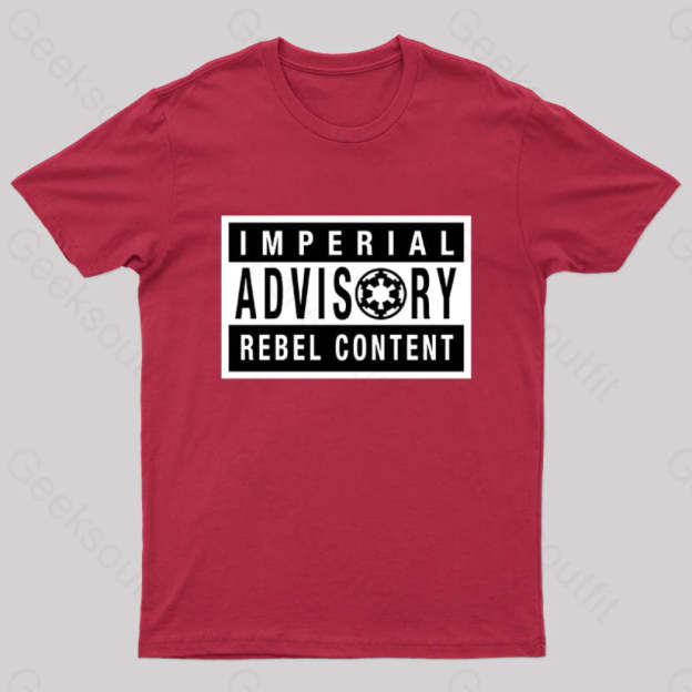 Imperial Advisory Nerd T-Shirt Red / S