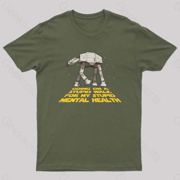 Imperial Walk Geek T-Shirt Army Green / S