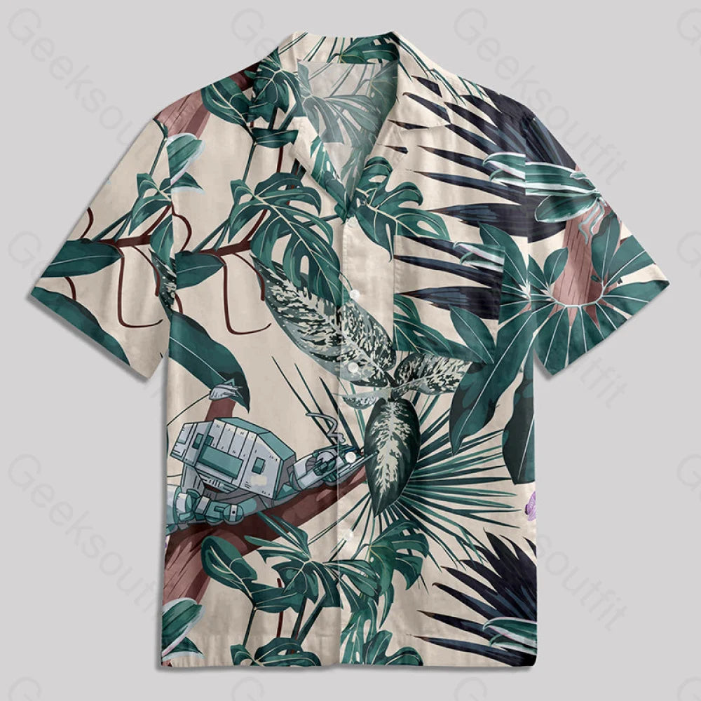 Imperial Walker Button Up Pocket Shirt Hawaiian / S Bus495 Yc