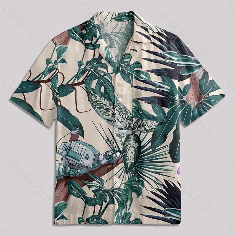 Imperial Walker Button Up Pocket Shirt Hawaiian / S Bus495 Yc