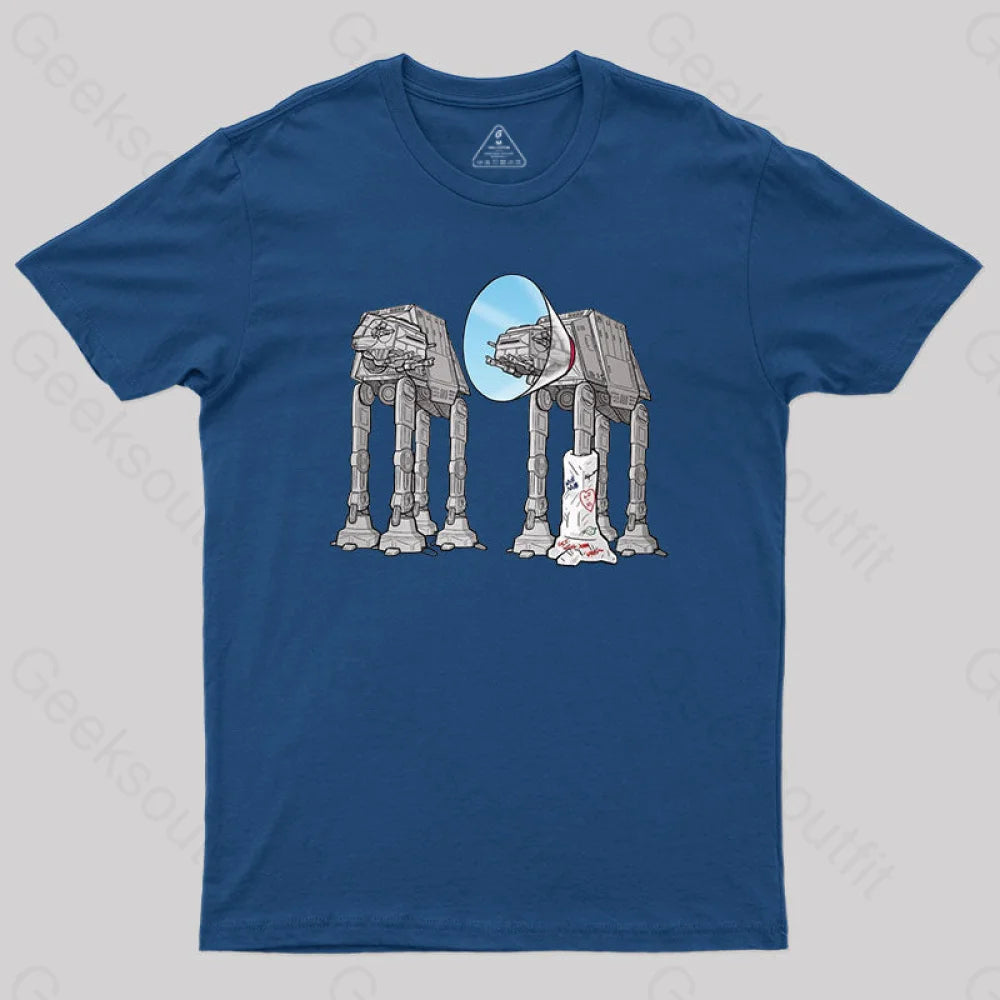 Imperial Walker Cone Of Shame T-Shirt Navy / S