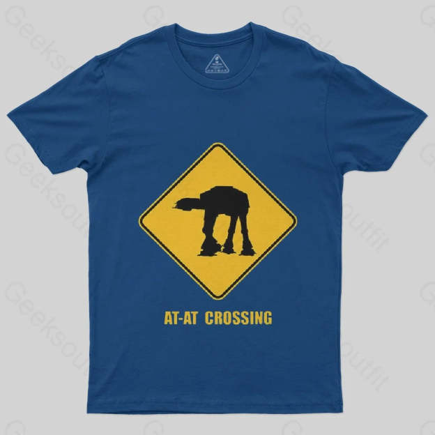 AT-AT Crossing T-Shirt - Geeksoutfit