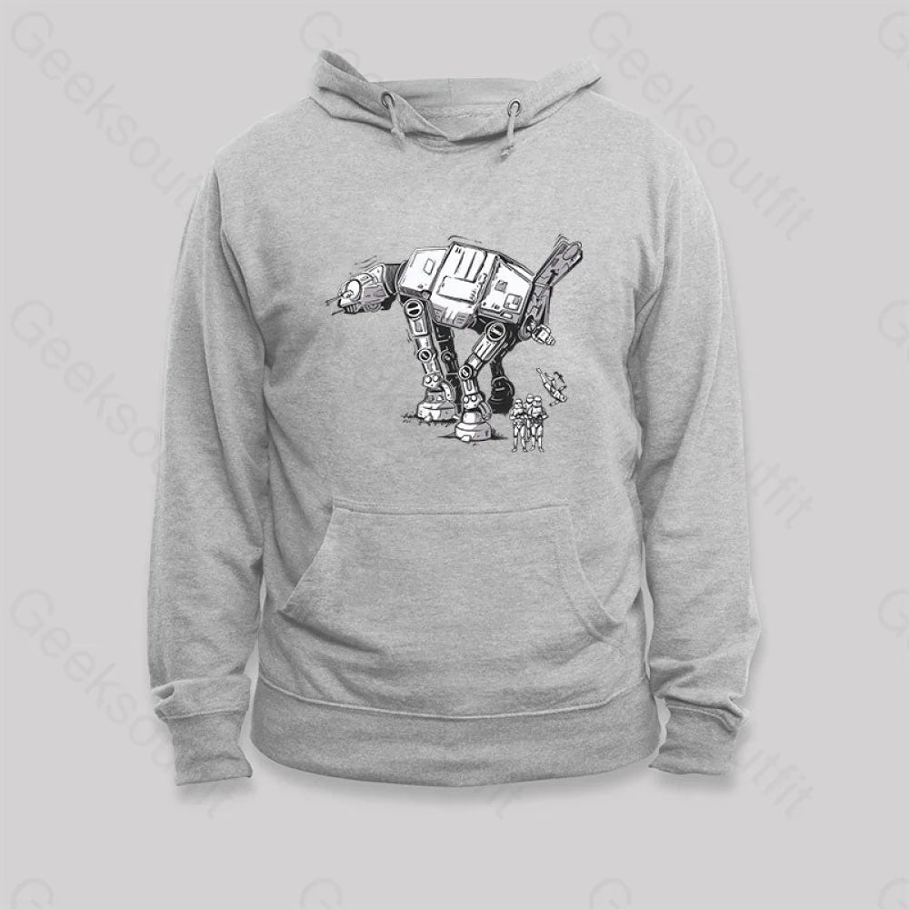 Imperial Walker Hoodie Grey / S