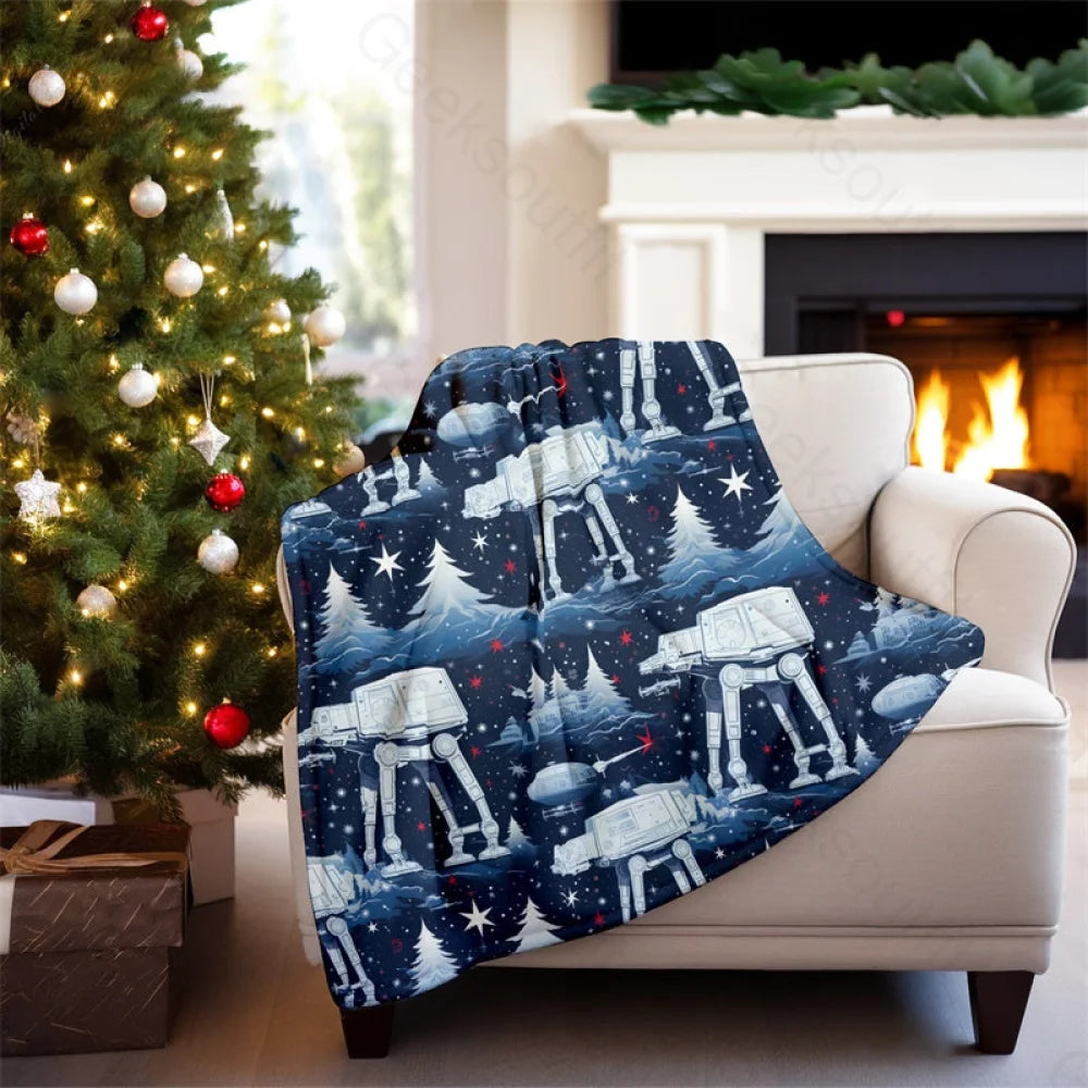Imperial Walker Snow Walk Flannel Blanket 74*101Cm / Geekfb001