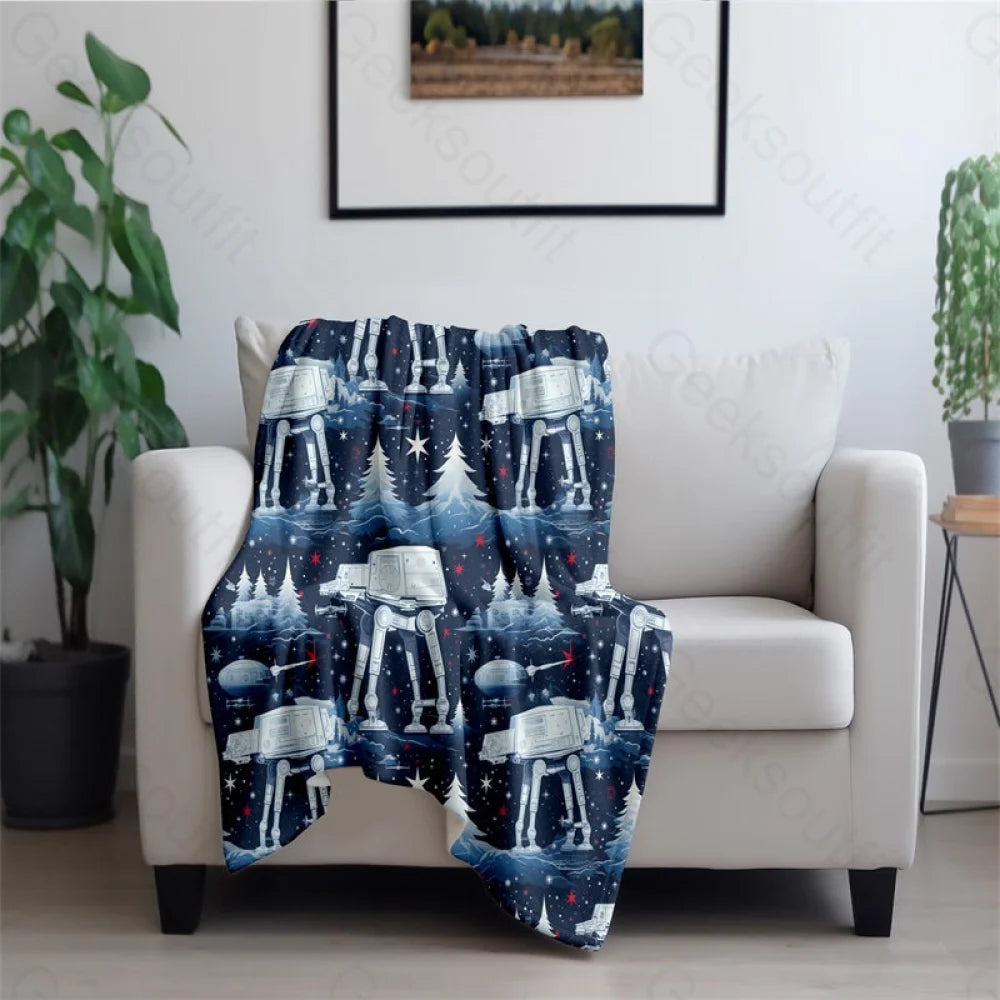 Imperial Walker Snow Walk Flannel Blanket