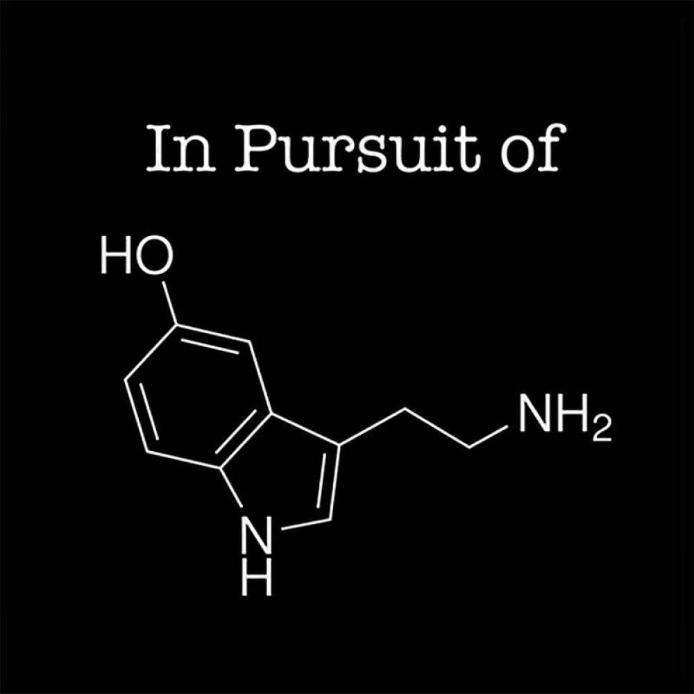In Pursuit Of Serotonin Happiness Geek T-Shirt