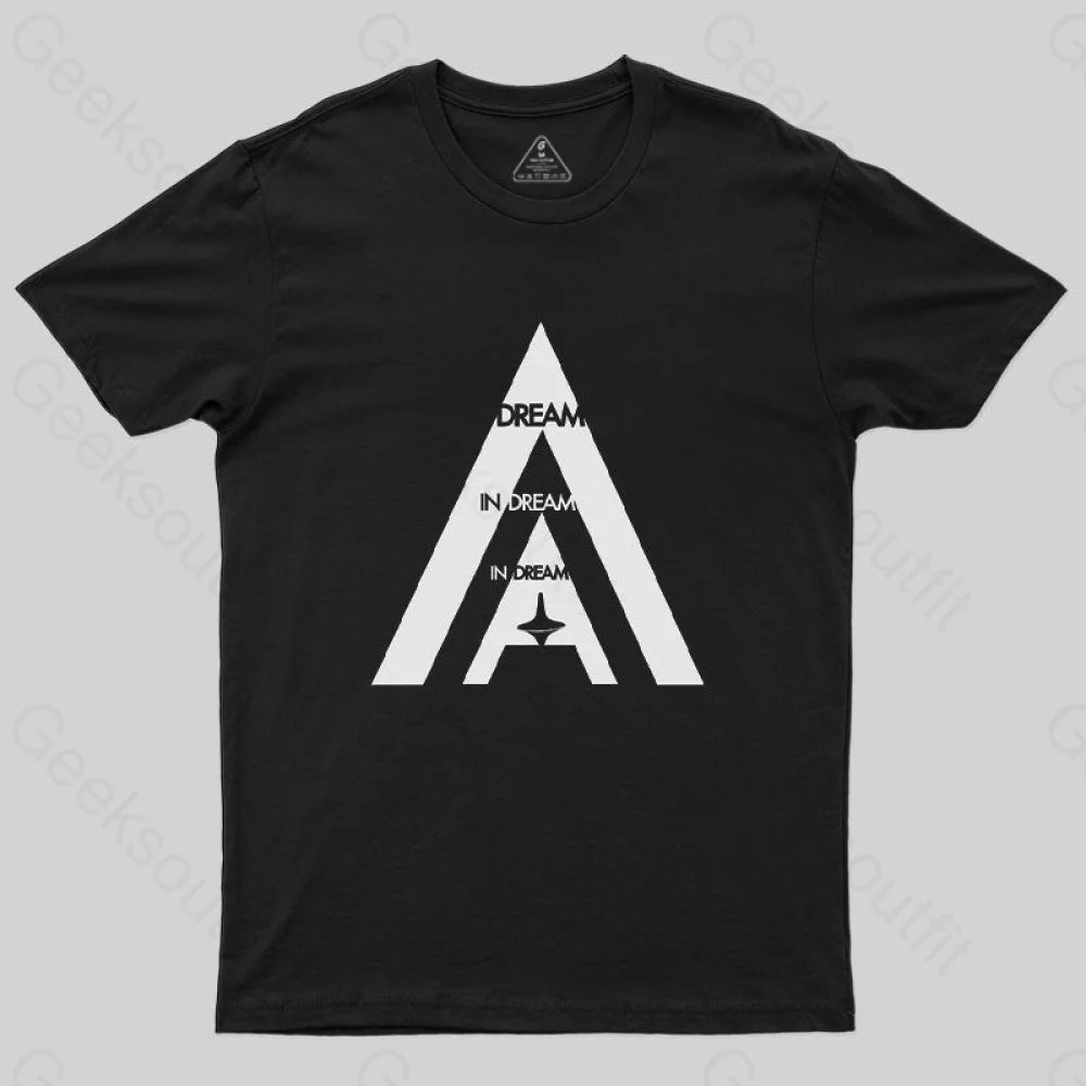 Inception White Essential T-Shirt Black / S