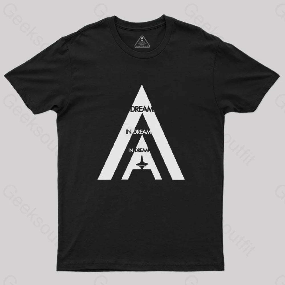 Inception White Essential T-Shirt Black / S