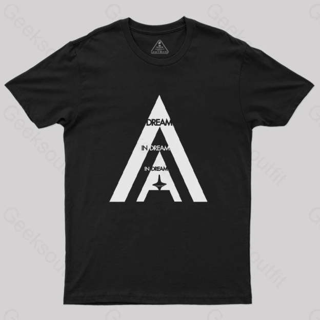 Inception White Essential T-Shirt Black / S