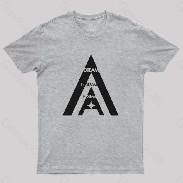Inception White Essential T-Shirt Grey / S
