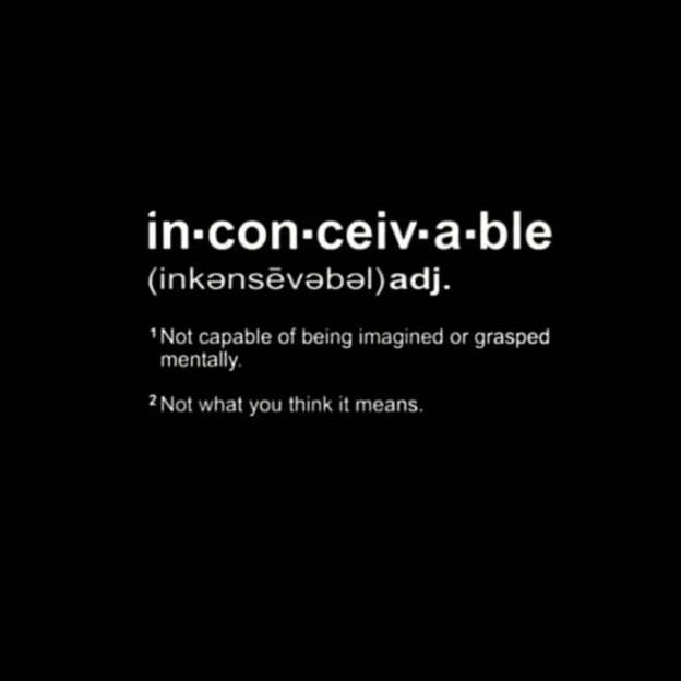 Inconceivable Definition Geek T-Shirt