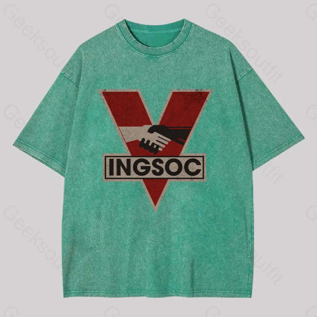 Ingsoc Washed T-Shirt Grass Green / S