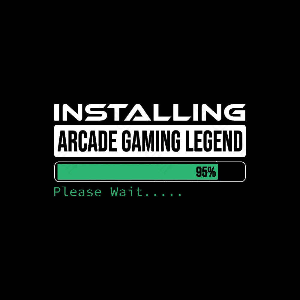 Installing Arcade Gaming Legend Geek T-Shirt