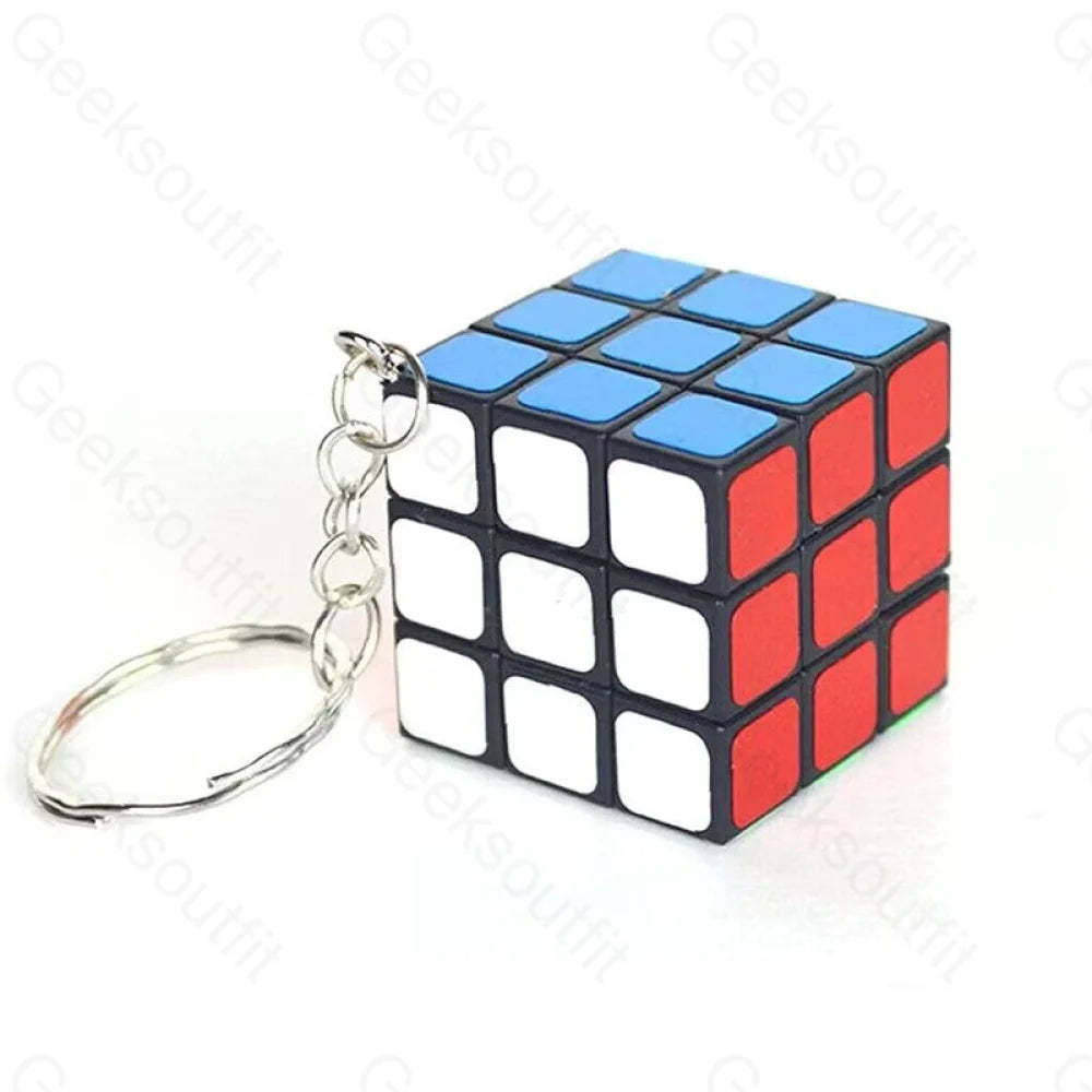 Intellectual Rubik’s Cube Keychain Rubik’s Cube