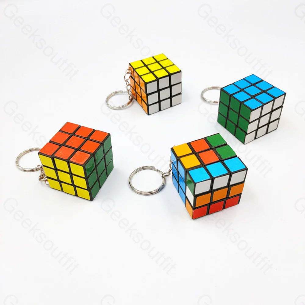 Intellectual Rubik’s Cube Keychain