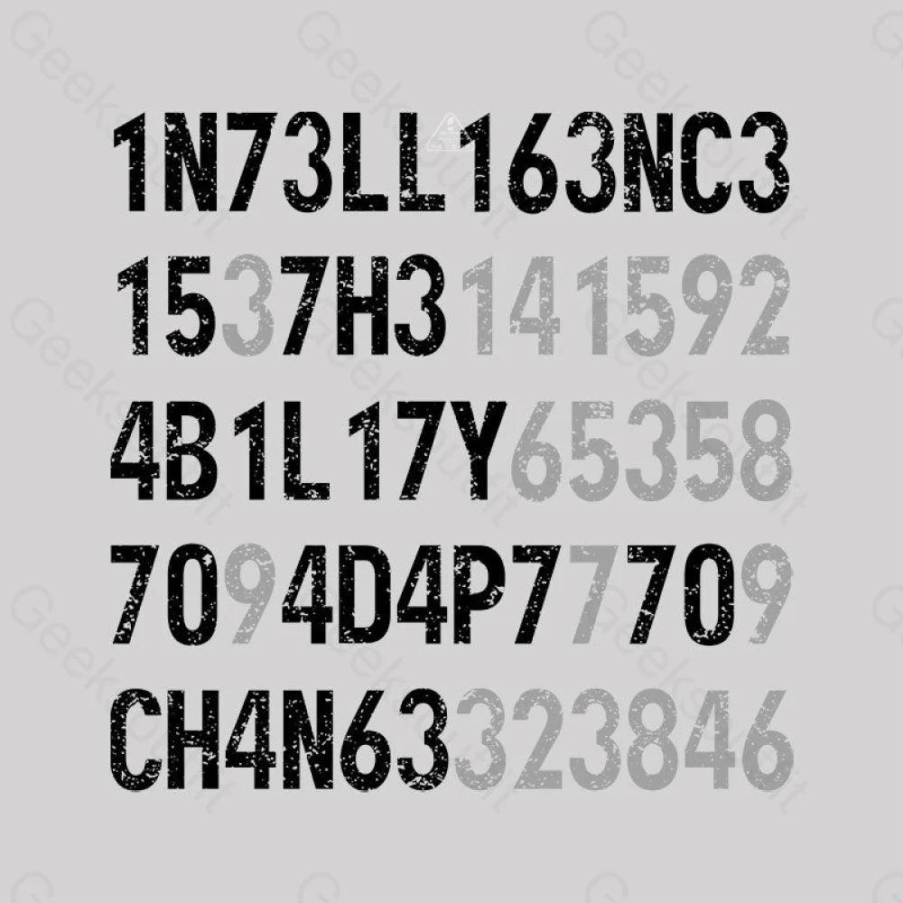 Intelligence Is The Ability To Adapt Change T-Shirt
