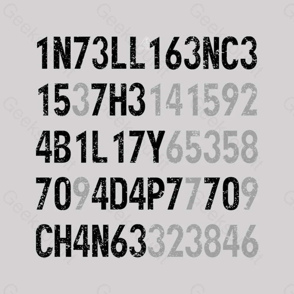 Intelligence Is The Ability To Adapt Change T-Shirt