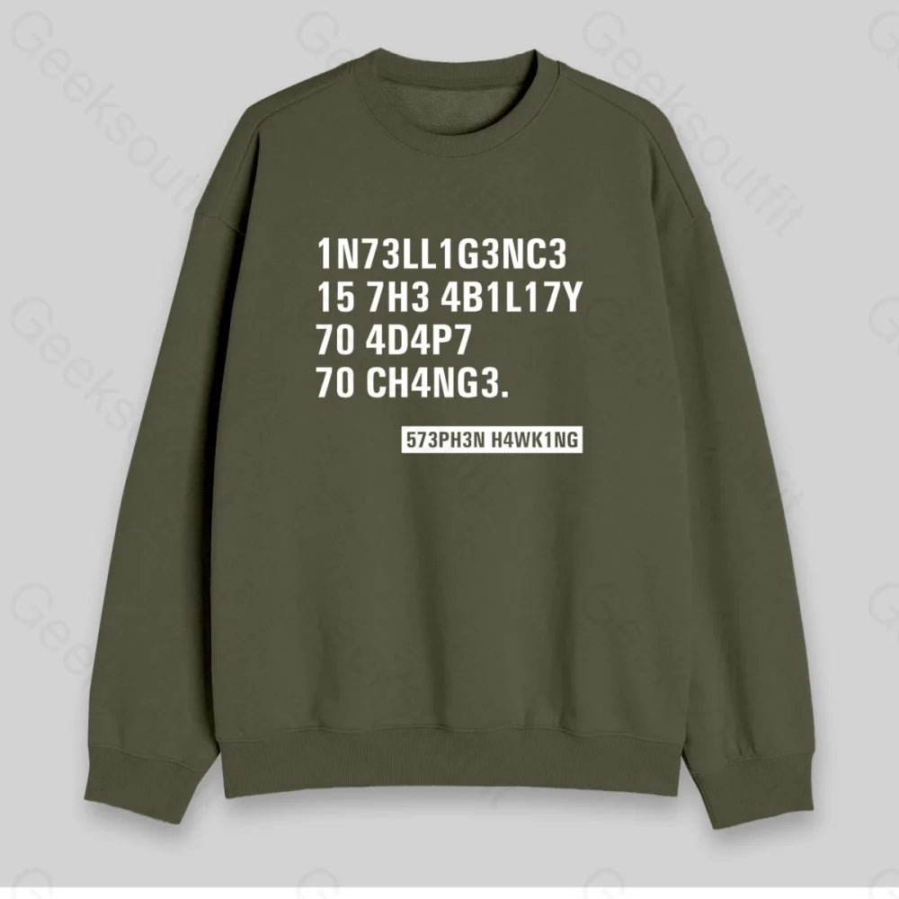 Intelligence Sweatshirt - Geeksoutfit