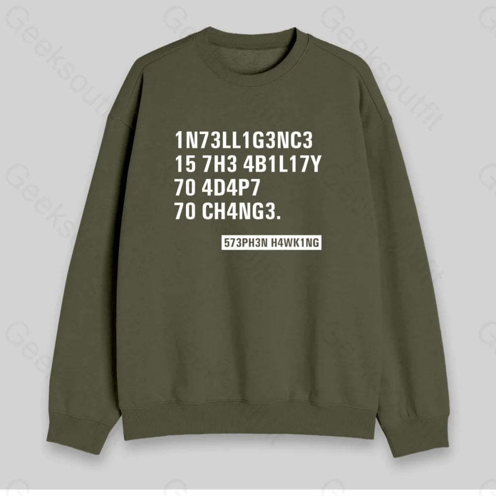 Intelligence Sweatshirt - Geeksoutfit