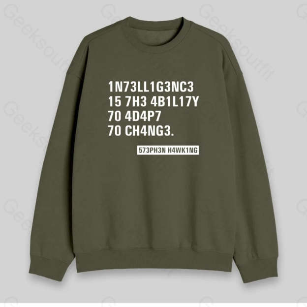 Intelligence Sweatshirt - Geeksoutfit
