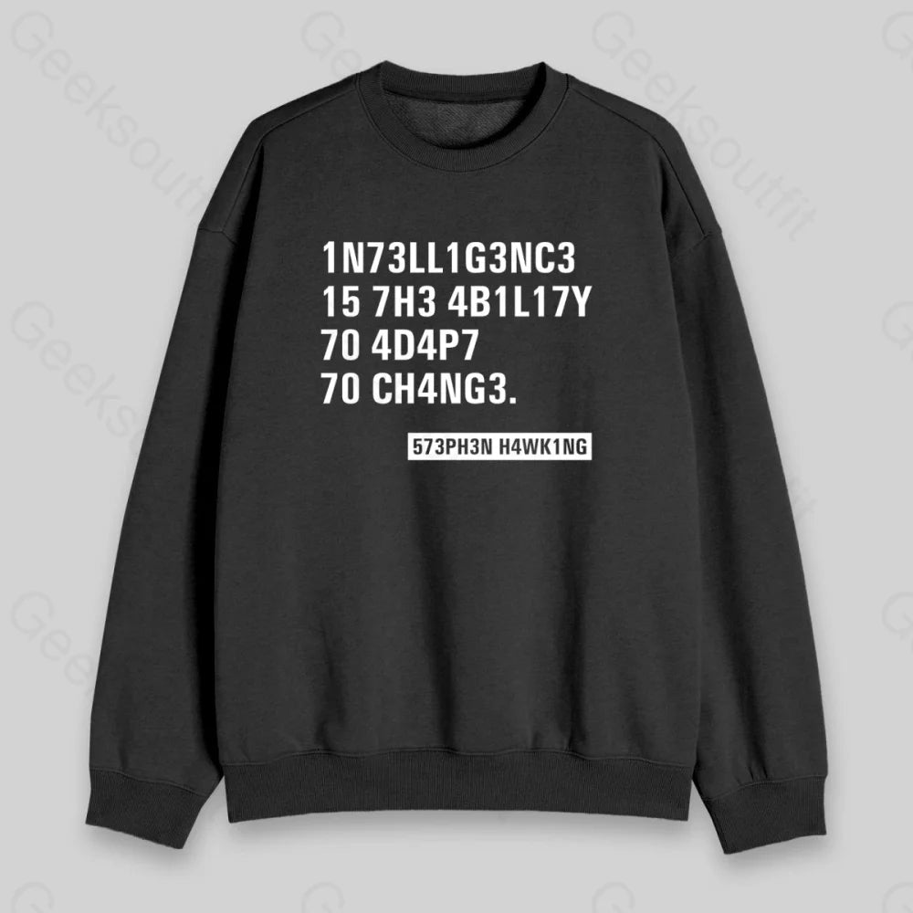 Intelligence Sweatshirt - Geeksoutfit
