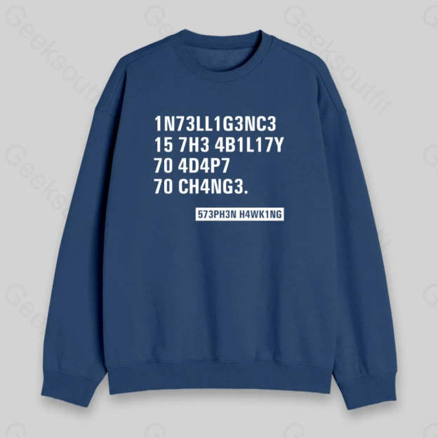 Intelligence Sweatshirt - Geeksoutfit