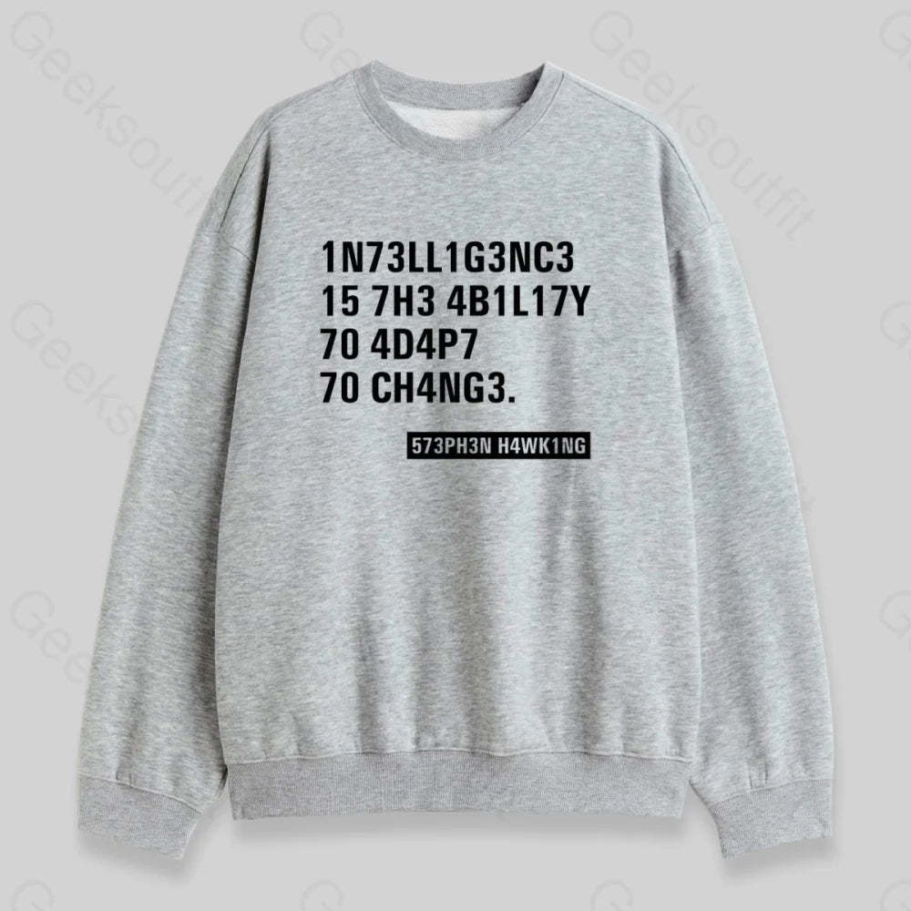 Intelligence Sweatshirt - Geeksoutfit