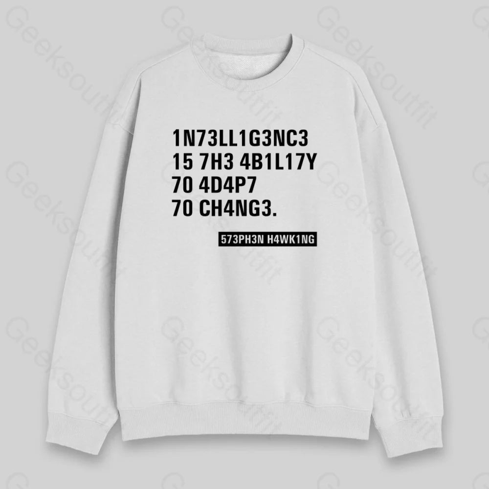 Intelligence Sweatshirt - Geeksoutfit
