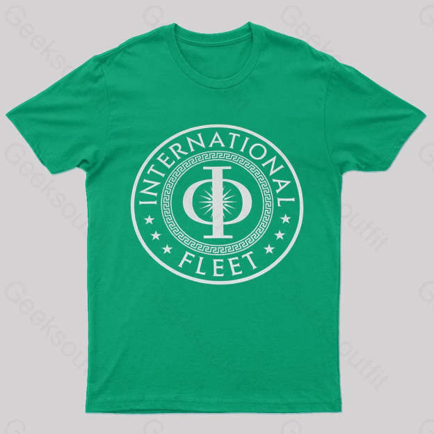 International Fleet Nerd T-Shirt Green / S