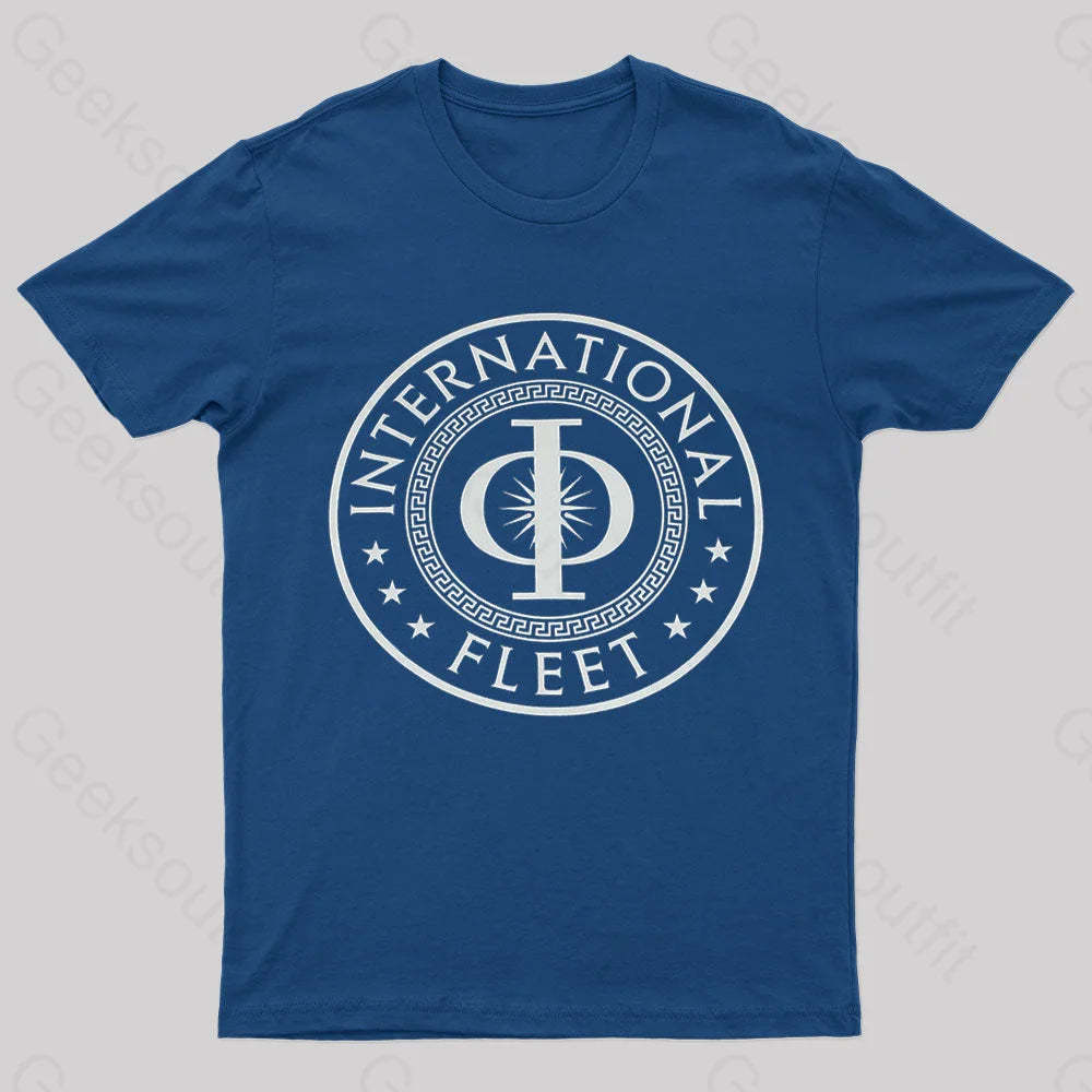 International Fleet Nerd T-Shirt Navy / S