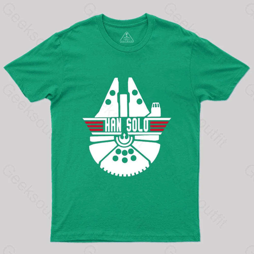 Interstellar Han Solo T-Shirt Green / S