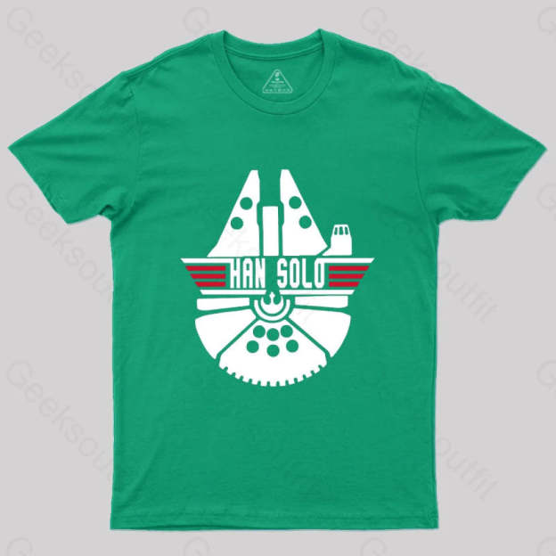 Interstellar Han Solo T-Shirt Green / S