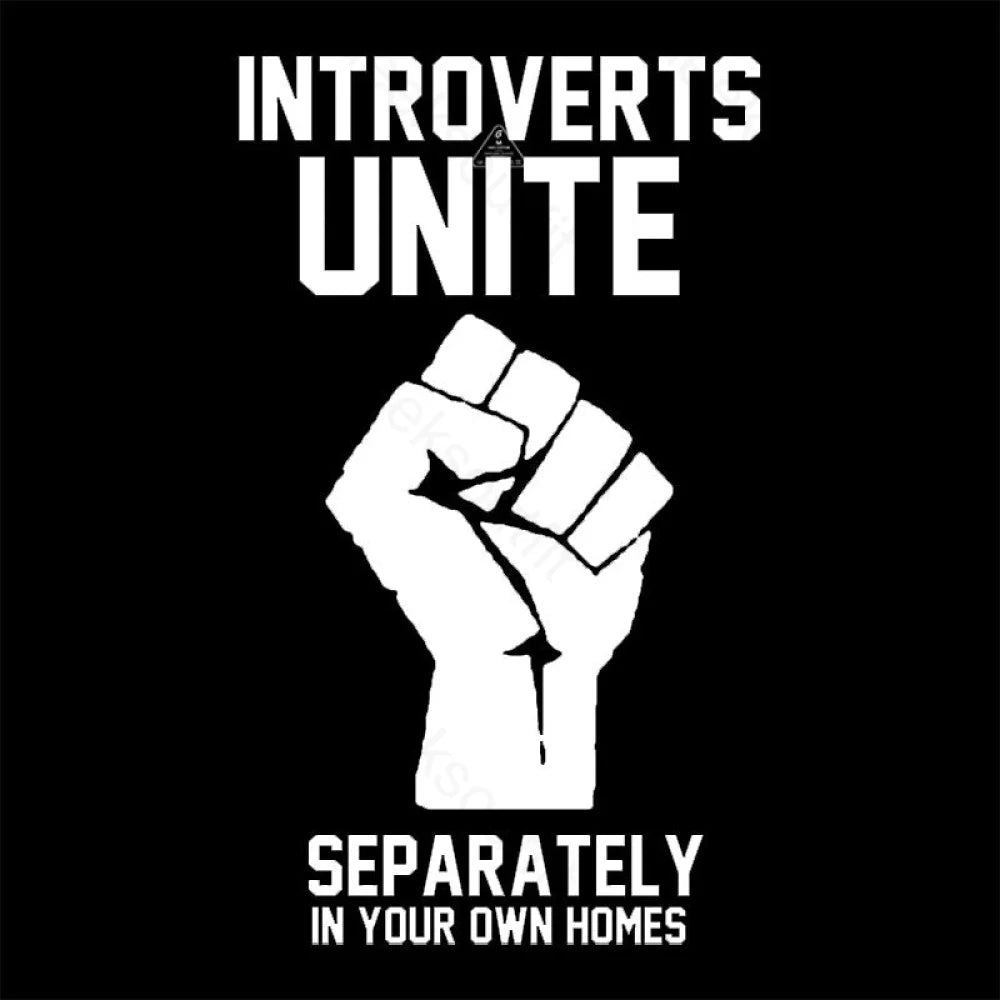 Introverts Unite Geek T-Shirt