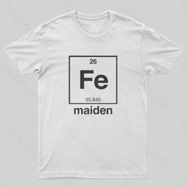 Iron Maiden (Fe) T-Shirt - Geeksoutfit