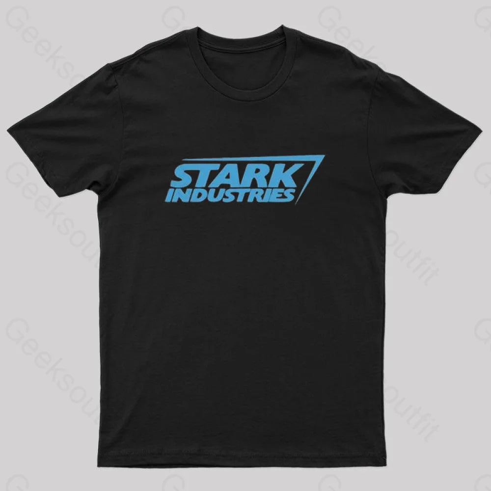 Iron Man Stark Industries T-Shirt Black / S