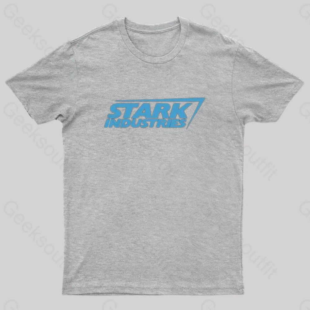 Iron Man Stark Industries T-Shirt Grey / S