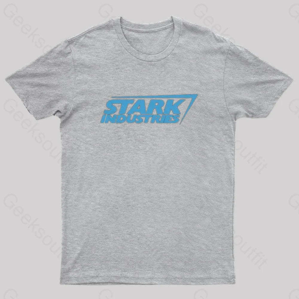 Iron Man Stark Industries T-Shirt Grey / S