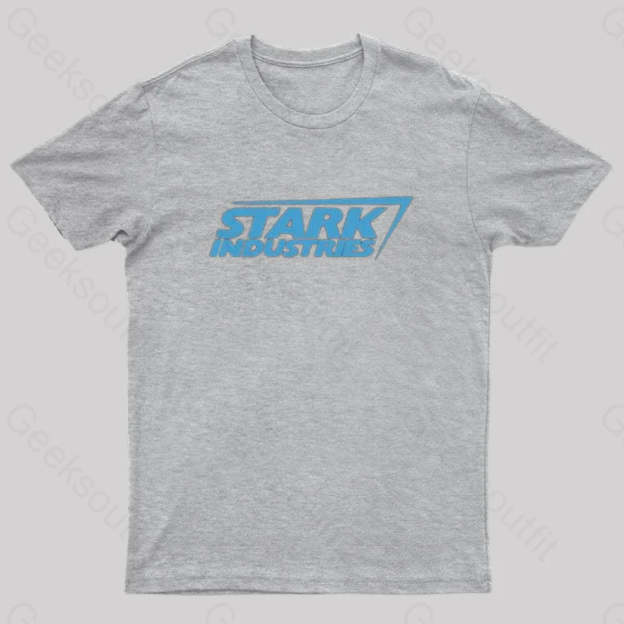 Iron Man Stark Industries T-Shirt Grey / S