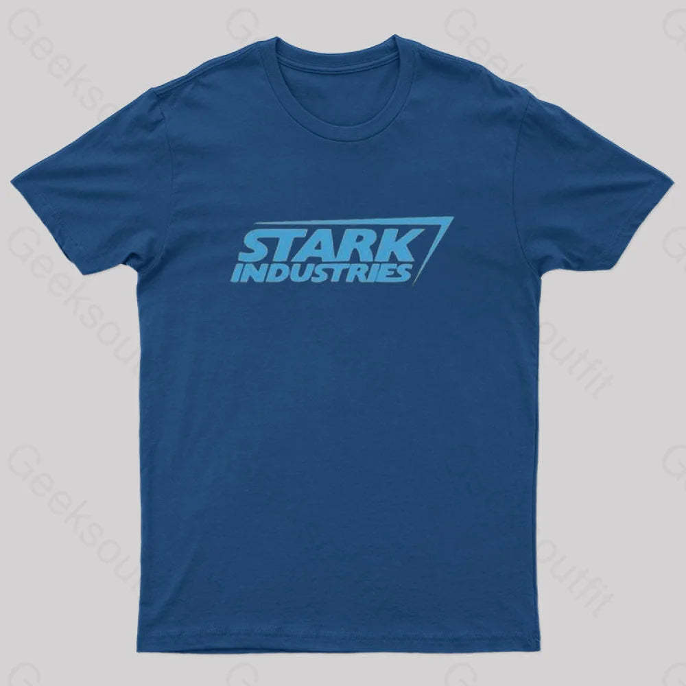 Iron Man Stark Industries T-Shirt Navy / S