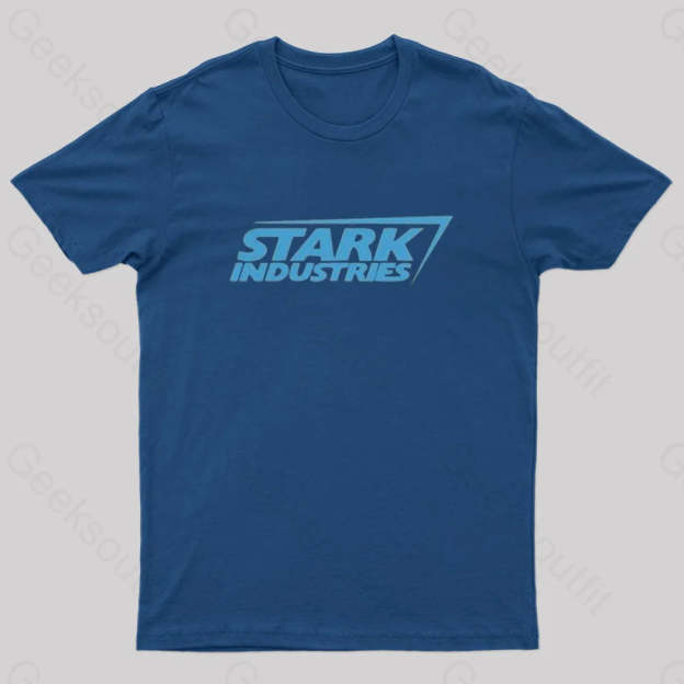 Iron Man Stark Industries T-Shirt Navy / S