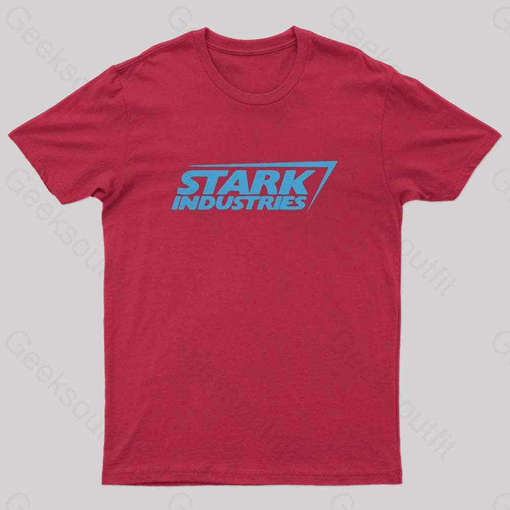 Iron Man Stark Industries T-Shirt Red / S