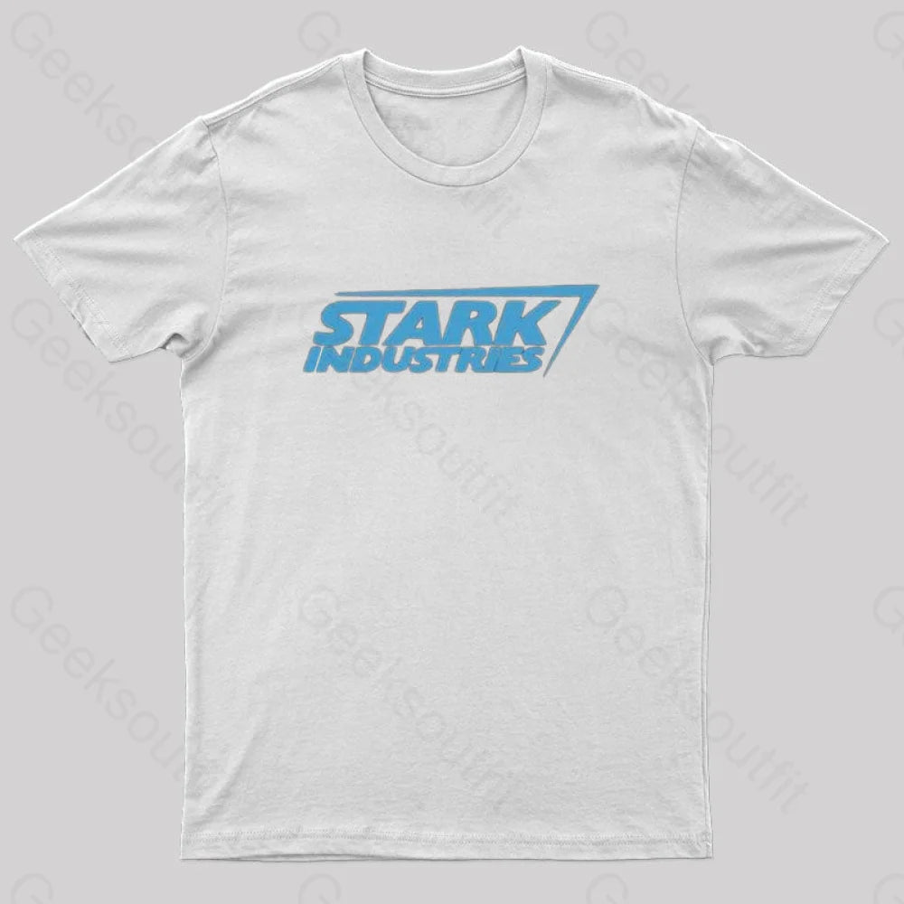Iron Man Stark Industries T-Shirt White / S