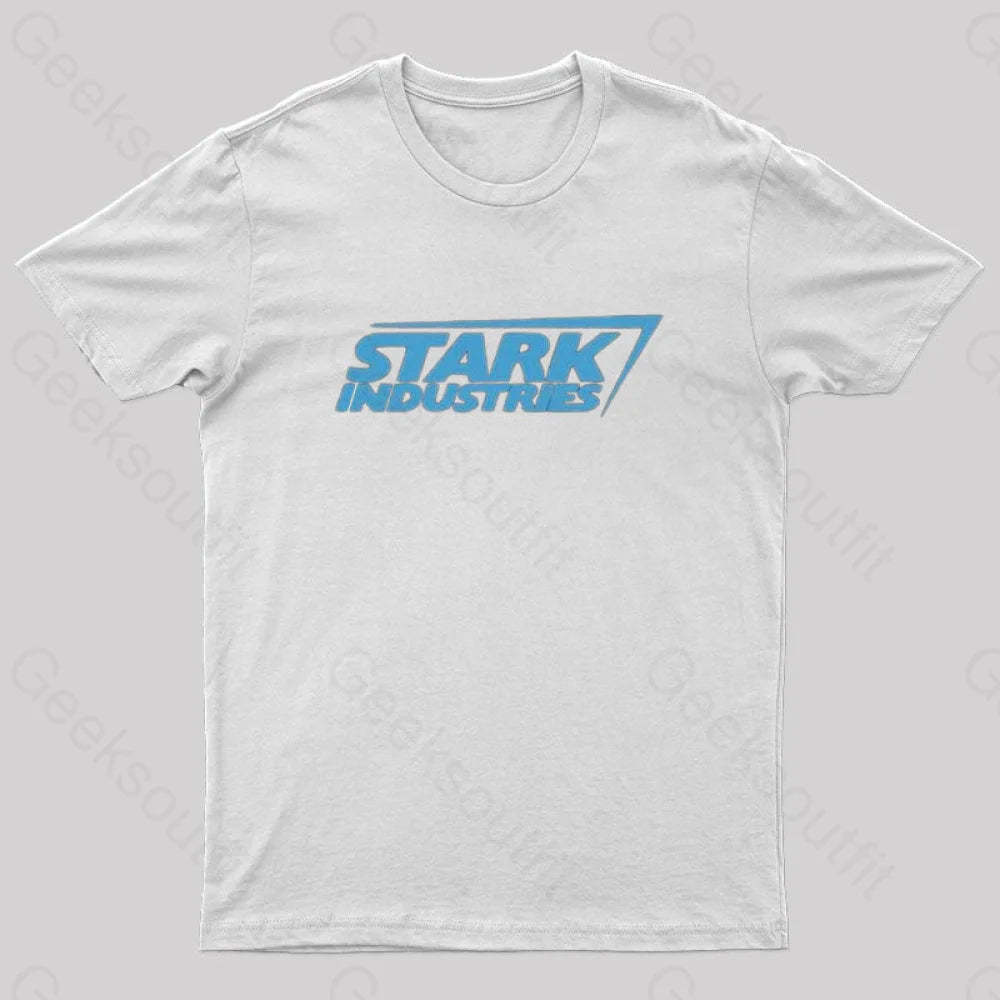 Iron Man Stark Industries T-Shirt White / S